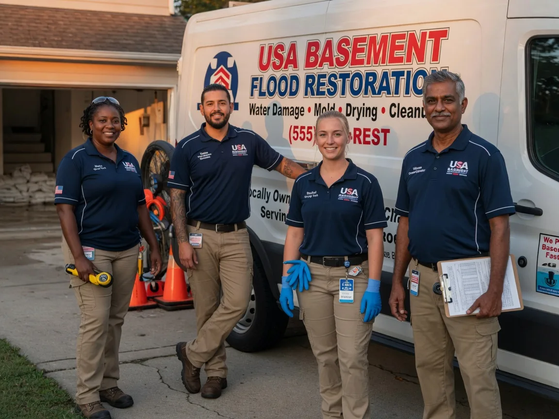 Basement Flood Cleanup company in Omaha, TX