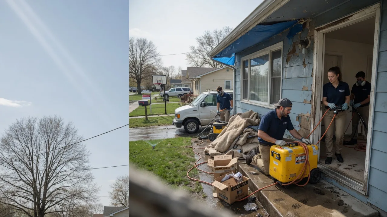 Basement Flood Cleanup in Omaha, TX near me